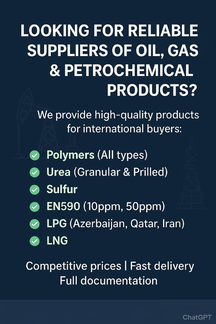 ارسال گازوییل 10ppm از فجیره به همه دنیا